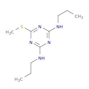 1,3,5-Triazine-2,4-diamine, 6-(methylthio)-N,N'-dipropyl-