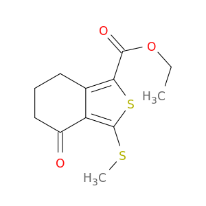 3-(甲硫基)-4-氧代-4,5,6,7-四氢苯并[c]噻吩-1-羧酸乙酯