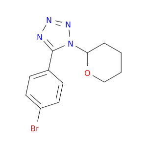 5-(4-BROMOPHENYL)-1-(TETRAHYDRO-2H-PYRAN-2-YL)TETRAZOLE