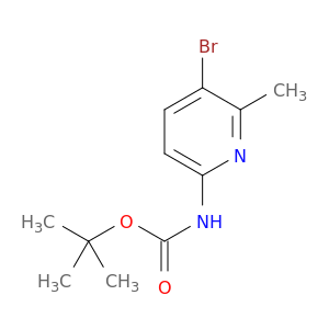 Carbamic acid, (5-bromo-6-methyl-2-pyridinyl)-, 1,1-dimethylethyl ester