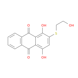 1,4-二羟基-2-[(2-羟乙基)硫酮]-9,10-炭酮