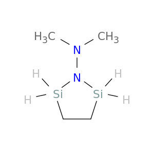 1-Aza-2,5-disilacyclopentan-1-amine, N,N-dimethyl-