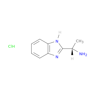 (1S)-1-(1H-1,3-苯并咪唑-2-基)-1-乙胺二盐酸盐