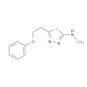 1,3,4-Thiadiazol-2-amine, N-methyl-5-(2-phenoxyethyl)-