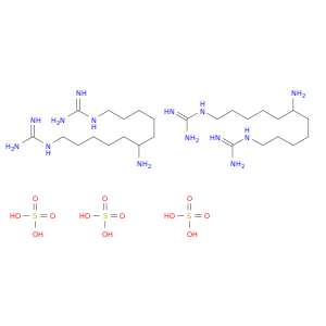 Guanidine, N,N'''-(6-amino-1,11-undecanediyl)bis-, sulfate (2:3)