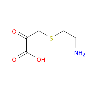 Propanoic acid, 3-[(2-aminoethyl)thio]-2-oxo-