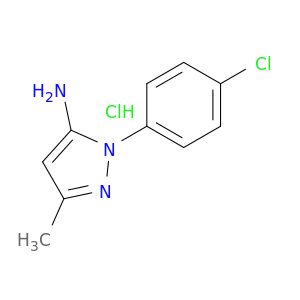 1-(4-Chlorophenyl)-3-methyl-1H-pyrazol-5-amine Hydrochloride