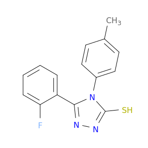 5-(2-Fluorophenyl)-4-(p-tolyl)-4H-1,2,4-triazole-3-thiol