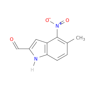 1H-Indole-2-carboxaldehyde, 5-methyl-4-nitro-