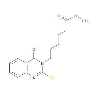 Methyl 6-(4-Oxo-2-sulfanyl-3,4-dihydroquinazolin-3-yl)hexanoate