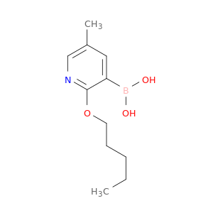 5-Methyl-2-pentyloxypyridine-3-boronic acid