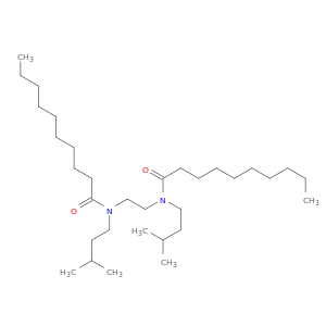 Decanamide, N,N'-1,2-ethanediylbis[N-(3-methylbutyl)-