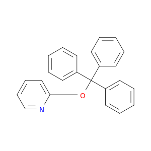 Pyridine, 2-(triphenylmethoxy)-