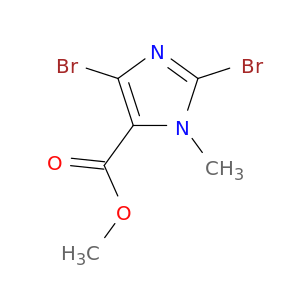 1H-Imidazole-5-carboxylicacid, 2,4-dibromo-1-methyl-, methyl ester