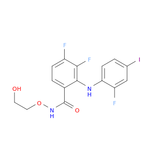 3,4-二氟-2-[(2-氟-4-碘苯基)氨基]-N-(2-羟基乙氧基)苯甲酰胺