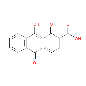 2-Anthracenecarboxylic acid, 1,10-dihydro-9-hydroxy-1,10-dioxo-