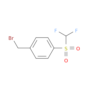 1-(Bromomethyl)-4-((difluoromethyl)sulfonyl)benzene