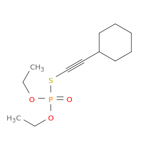 2-diethoxyphosphorylsulfanylethynylcyclohexane