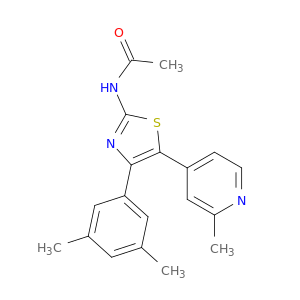 N-[4-(3,5-DIMETHYLPHENYL)-5-(2-METHYL-4-PYRIDYL)-1,3-THIAZOL-2-YL]ACETAMIDE