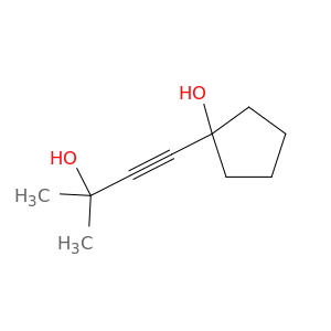 Cyclopentanol, 1-(3-hydroxy-3-methyl-1-butynyl)-