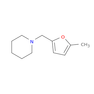 1-[(5-methyl-2-furyl)methyl]piperidine