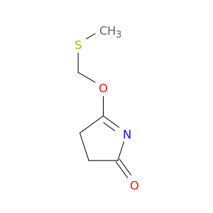 2H-PYRROL-2-ONE, 3,4-DIHYDRO-5-[(METHYLTHIO)METHOXY]-