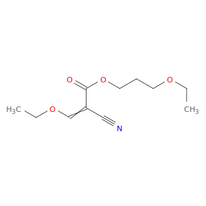 2-Propenoic acid, 2-cyano-3-ethoxy-, 3-ethoxypropyl ester
