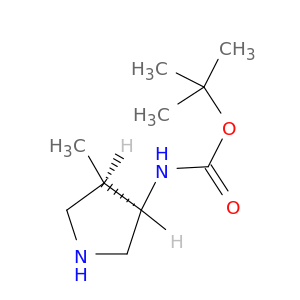 ((3R,4R)-4-甲基吡咯烷-3-基)氨基甲酸叔丁酯