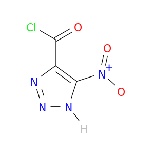 1H-1,2,3-Triazole-4-carbonylchloride, 5-nitro-