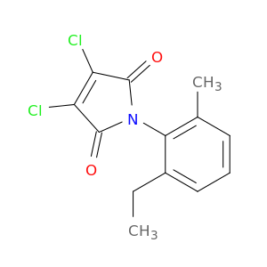 1H-Pyrrole-2,5-dione, 3,4-dichloro-1-(2-ethyl-6-methylphenyl)-