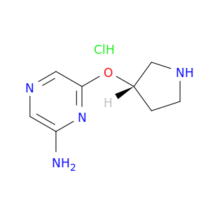 6-((S)-吡咯烷-3-氧基)-吡嗪-2-基胺盐酸盐