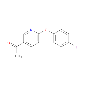 2-(4-碘苯氧基)-5-乙酰基吡啶