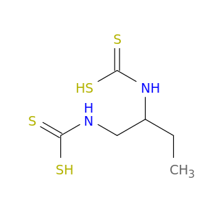 Carbamodithioic acid, (1-ethyl-1,2-ethanediyl)bis-