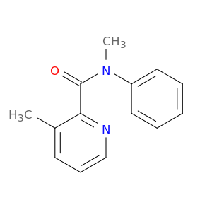 2-Pyridinecarboxamide, N,3-dimethyl-N-phenyl-