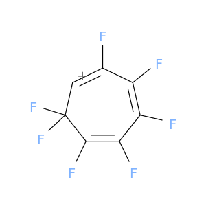 Cycloheptatrienylium, heptafluoro-