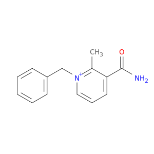Pyridinium, 3-(aminocarbonyl)-2-methyl-1-(phenylmethyl)-