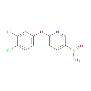 2-(3,4-DICHLOROPHENOXY)-5-(METHYLSULFINYL)PYRIDINE