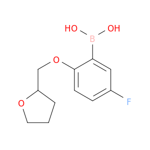 [5-fluoro-2-(oxolan-2-ylmethoxy)phenyl]boronic acid