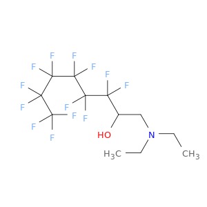 2-Octanol, 1-(diethylamino)-3,3,4,4,5,5,6,6,7,7,8,8,8-tridecafluoro-