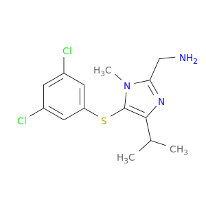 2-AMINOMETHYL-5-(3,5-DICHLOROPHENYLTHIO)-4-ISOPROPYL-1-METHYLIMIDAZOLE