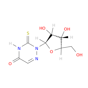 1,2,4-三嗪-5(2H)-酮,3,4-二氢-2-β-d-呋喃核苷-3-硫氧杂-