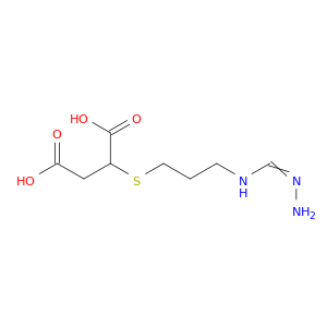 Butanedioic acid, [[3-[(aminoiminomethyl)amino]propyl]thio]-