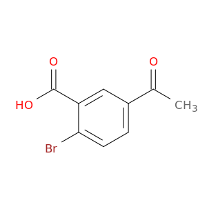 2-溴-5-乙酰基苯甲酸