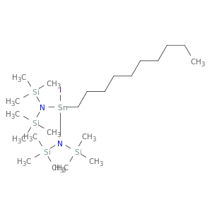 Stannanediamine, 1-decyl-1-iodo-N,N,N',N'-tetrakis(trimethylsilyl)-