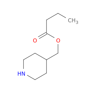 Butanoic acid, 4-piperidinylmethyl ester