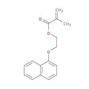 2-Propenoic acid, 2-methyl-, 2-(1-naphthalenyloxy)ethyl ester