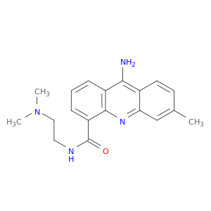 4-Acridinecarboxamide, 9-amino-N-[2-(dimethylamino)ethyl]-6-methyl-
