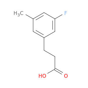 3-(3-Fluoro-5-methylphenyl)propanoic acid