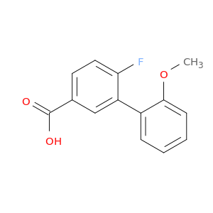 4-Fluoro-3-(2-Methoxyphenyl)benzoic acid