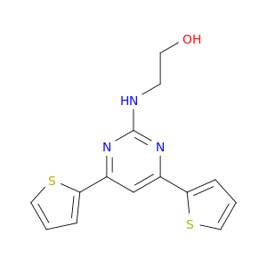 Ethanol,2-[(4,6-di-2-thienyl-2-pyrimidinyl)amino]-